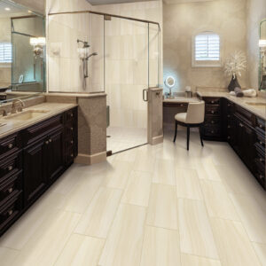 Bathroom flooring tile flooring | LeClaire Flooring