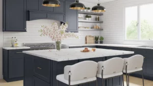 kitchens-banner perfect-flooring-modern-rustic-style | LeClaire Flooring