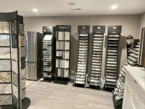 tile4 Product samples at showroom | LeClaire Flooring